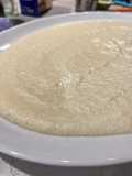 Ashta for dessert (sweet Lebanese clotted cream)