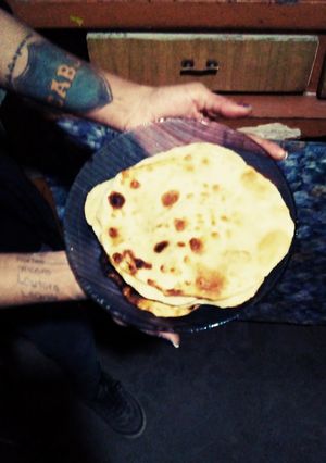 Una foto de Tortillas sin levadura
