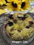 Mug cake de naranja y moras