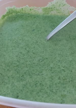 Spenótfőzelék recept fotója