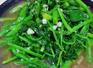 Foto resep Horenso numis Bawang Putih