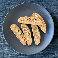 A picture of Almond Cantucci (Traditional Italian Cookies).