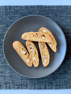 A picture of Almond Cantucci (Traditional Italian Cookies).