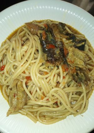 A picture of Spaghetti jallop.