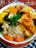 Vegetarian Hủ Tiếu Noodle Soup