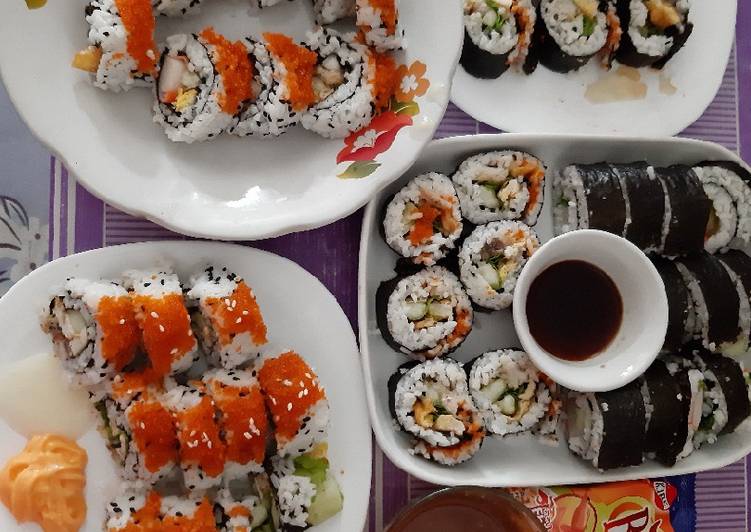 Sushi enak dan simple