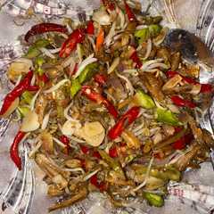 รูปของ Tumis teri pete toge