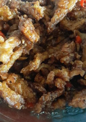 Foto resep Jamur Tiram Crispy Saus Lada Hitam 🍄