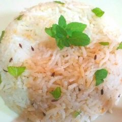 A picture of Mint jeera Rice.