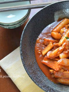 韓式辣炒年糕, 떡볶이 by 韓國餐桌 的食譜成品照片