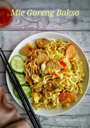 Foto resep Mie Goreng Bakso