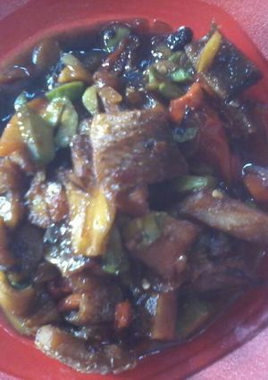 Foto resep Jambal Ikan Plus Pete Masak Kecap Pedas