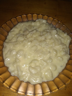 Una foto de Ñoquis con salsa cuatro quesos