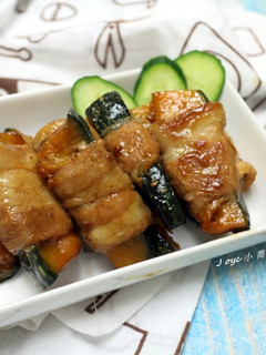 南瓜燒肉捲 的食譜成品照片