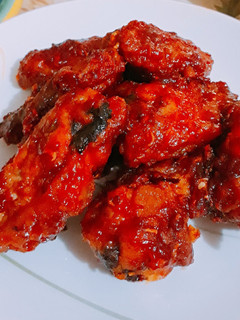 Foto resep Gochujang fried chicken wings
