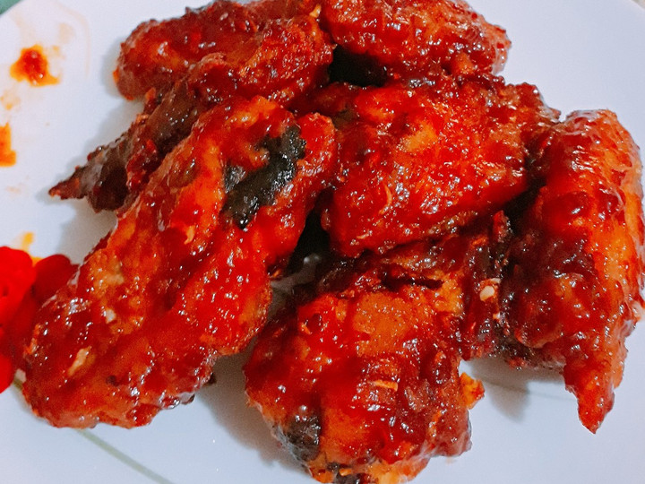 Anti Ribet, Buat Gochujang fried chicken wings Anti Gagal