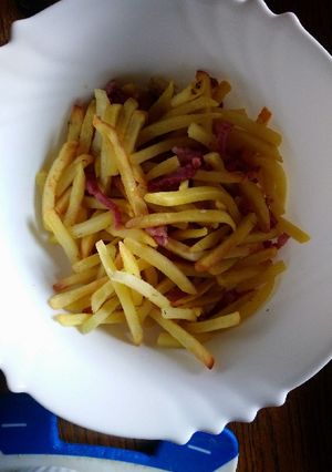 Une photo de Frites à la Vosgienne à l'air fryer