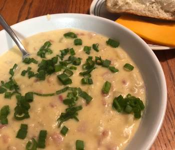 How To Prepare Recipe Ham and Cheese Potato Soup Yummy