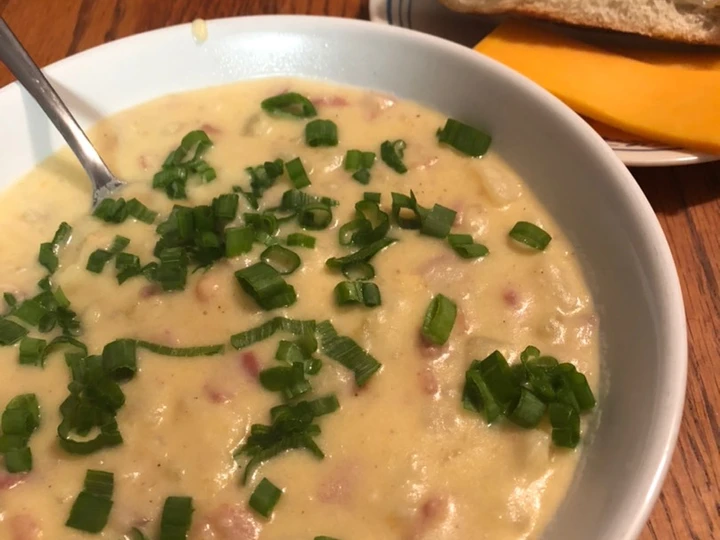 Easy Ways Make Recipes Ham and Cheese Potato Soup the Awesome  Delicious.