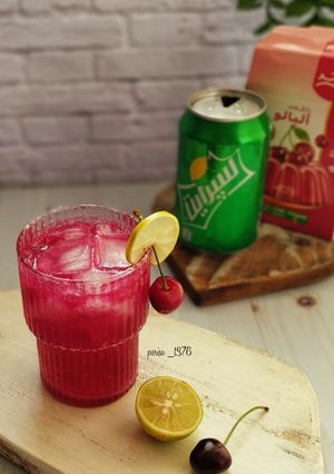 عکسی از دستور نوشیدنی ژله‌ای آلبالو🍒🍺🍷🍹