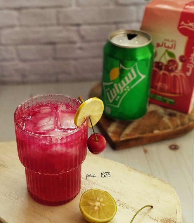 عکسی از دستور نوشیدنی ژلهای آلبالو🍒🍺🍷🍹