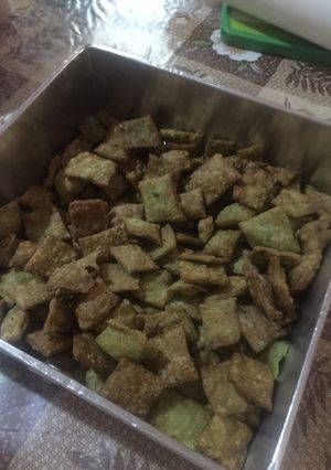 Foto resep Keripik bawang (bayem)