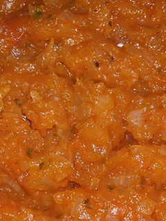 Una foto de Salsa fácil para pizza