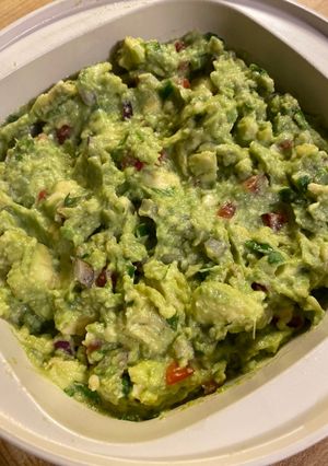 A picture of The BEST Guacamole!.