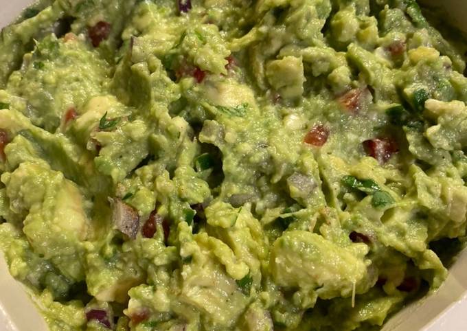 Simple Way to Prepare Super Quick Homemade The BEST Guacamole!