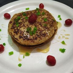 A picture of Apple- Pancake.