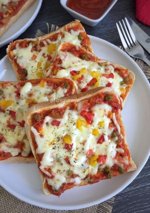 Foto resep Pizza Roti Tawar (#pr_adakejunya)