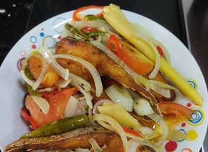 Gambar Ikan tengiri masak cuka