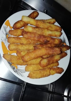 صورة لوصفة اصابع البطاطا الهندية المقرمشة 😋