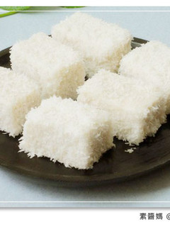 【甜點】芋泥雪花糕~香滑軟嫩的小甜點 的食譜成品照片