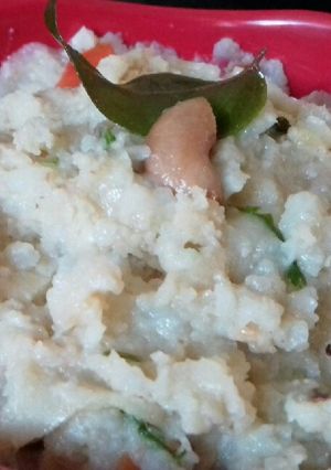 A picture of Little Millet pongal.