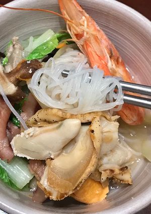 海鮮米粉 的食譜成品照片