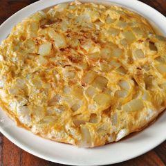 A picture of Spanish omelette.