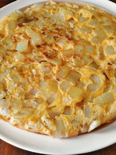 A picture of Spanish omelette.