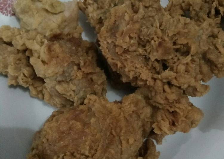Cara Menyiapkan Ayam KFC kw😆 Untuk Pemula!