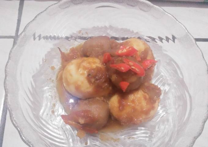 Telur Rica Rica Resep Rica-rica telur & bakso oleh Fatya Aisyah Alvita - Cookpad
