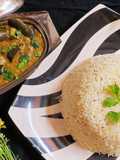 Masala bengan with zeera Rice