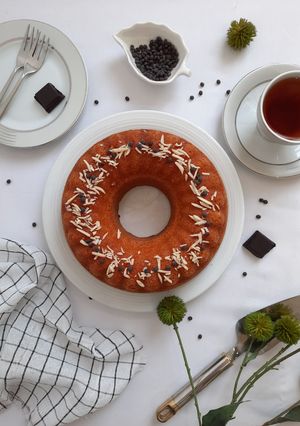 عکسی از دستور کیک هل و نارگیل