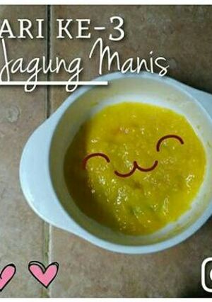 Foto resep Mpasi Menu Tunggal - Jagung Manis