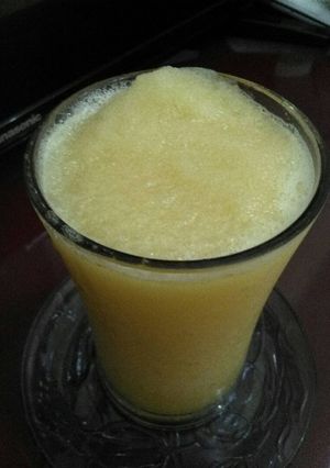 Foto resep Es Jeruk Kelapa Muda