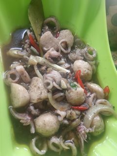 Foto resep Tumis Cumi Bakso