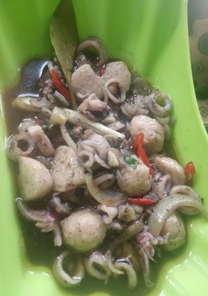 Foto resep Tumis Cumi Bakso