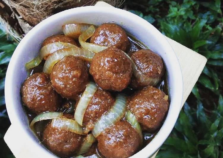 Cara Membuat Semur bola-bola daging Anti Gagal