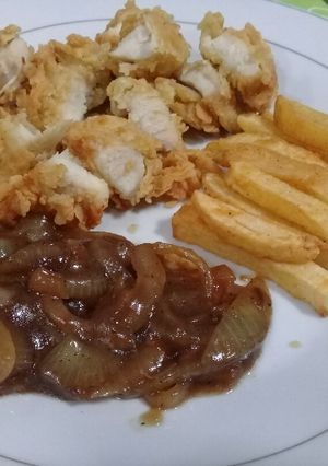 Foto resep Steak ayam krispi
