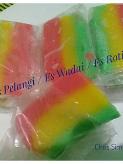 Foto resep Es Gabus Pelangi / Es Wadai / Es Kue / Es Roti