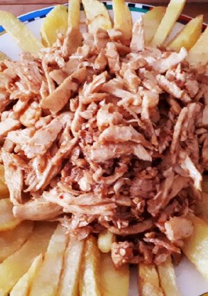 A picture of Chicken Shawarma.